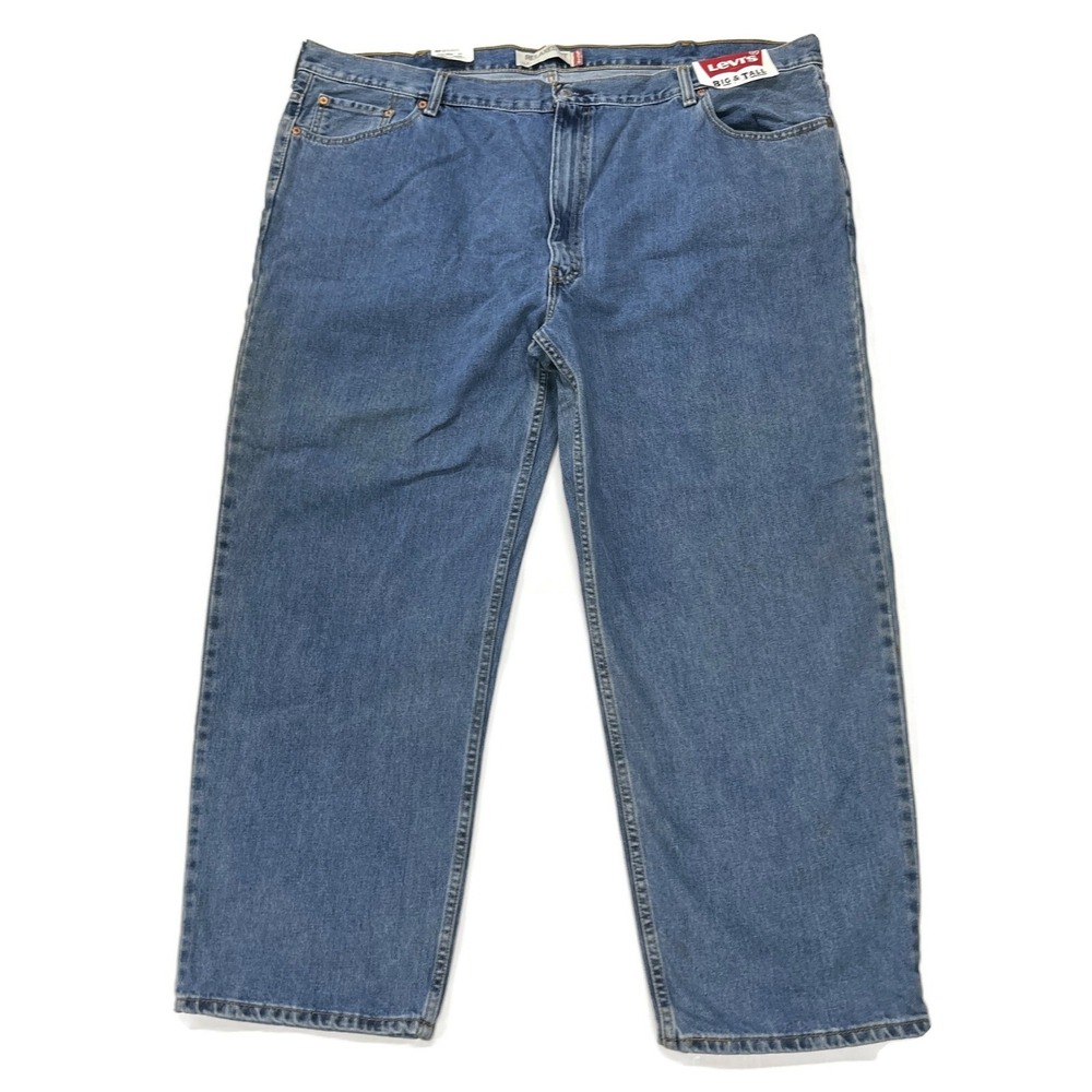 Levis 550‎ Relaxed Mens Jeans Big and Tall 50x30 Blue NWT Denim